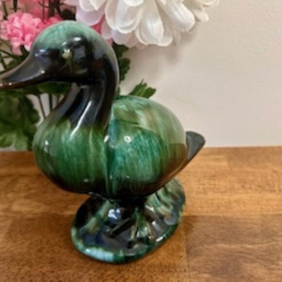 Blue Mountain Pottery Standing Duck Figurine Vintage Canadian BMP Wildlife - Picture 4 of 4